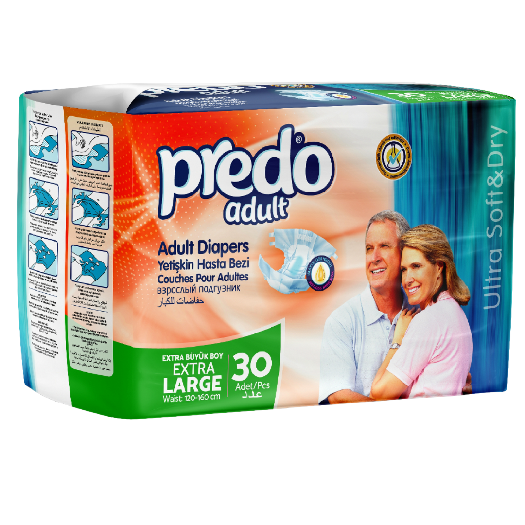Predo Absorbent Diapers (60×90 cm) – 30 pcs