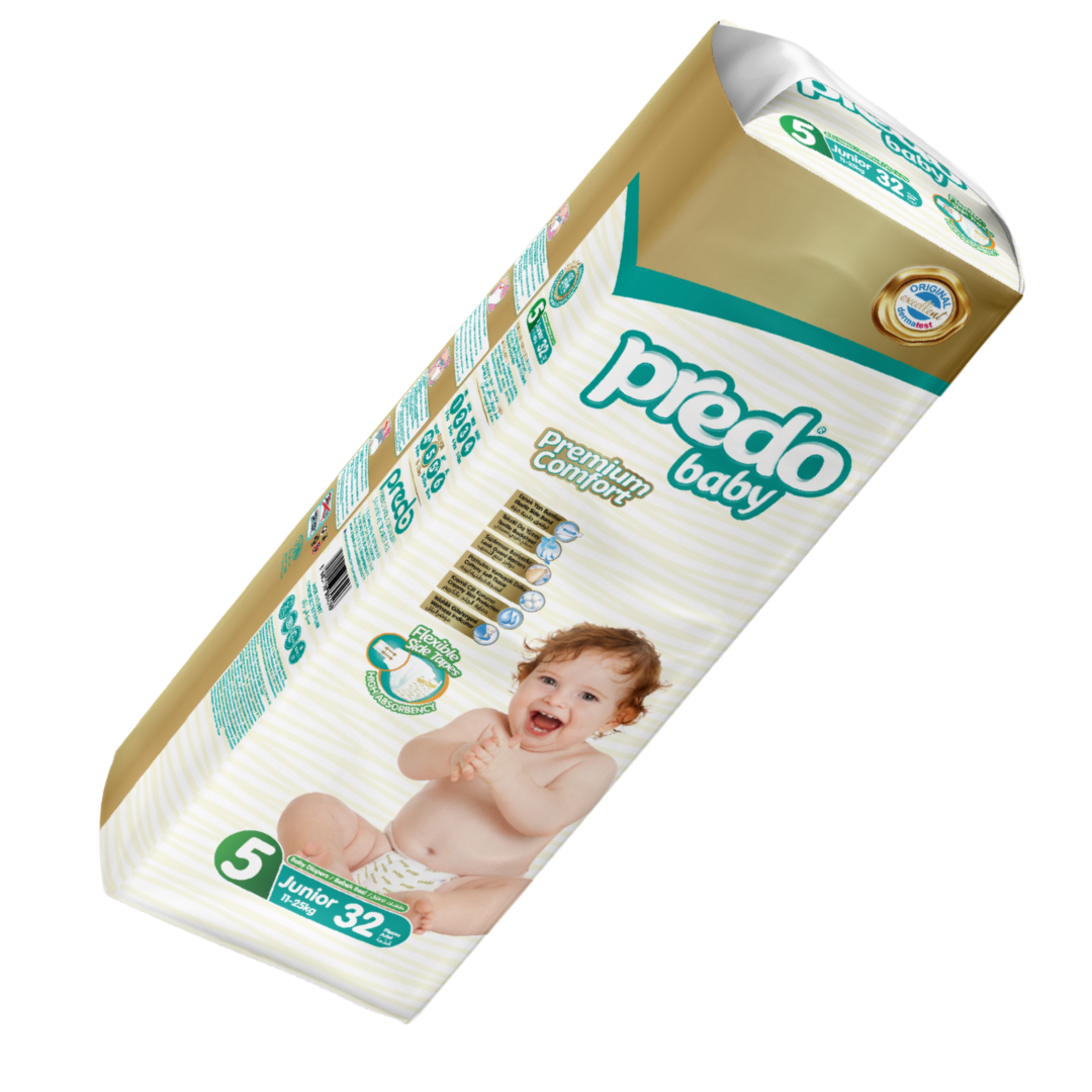 Predo Baby diapers No. 5 (11-25 kg) 32 pcs